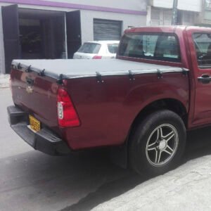Carpa plana reforzada en lona PVC para pickup de carga industrial