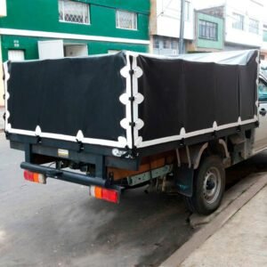 Carpa reforzada en lona PVC para camioneta de estacas