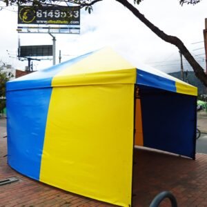 Puesto de venta portátil tipo quiosco